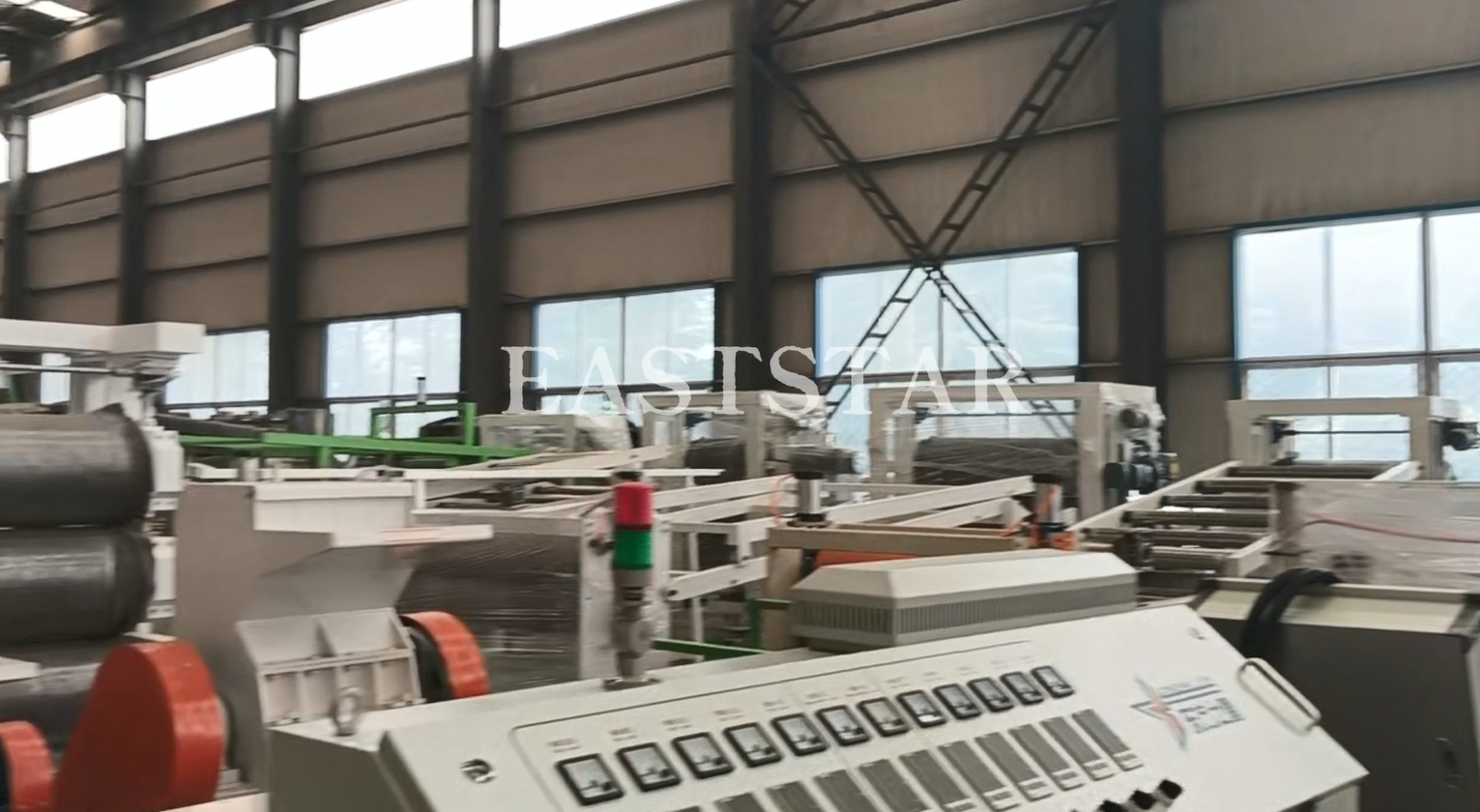 ABS Plastik hesabatı ekstruziya xətti əməkdaşlığı üçün Xarici Müştəriyə Ziyarət