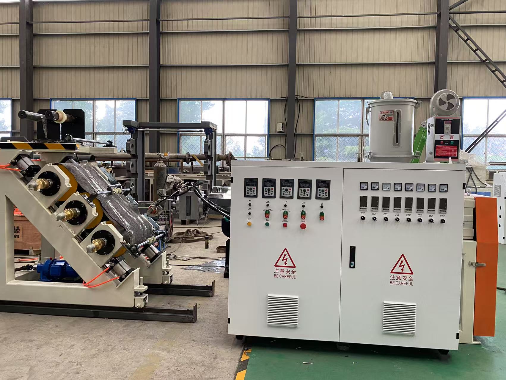 Qingdao Eaststar, Hindistana inkişaf etmiş TPE Waterstop istehsal xətti